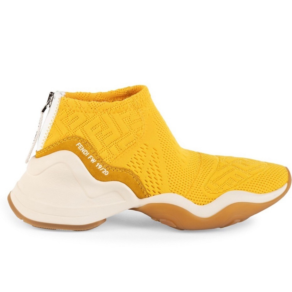Fendi Jacquard Neoprene Sneakers